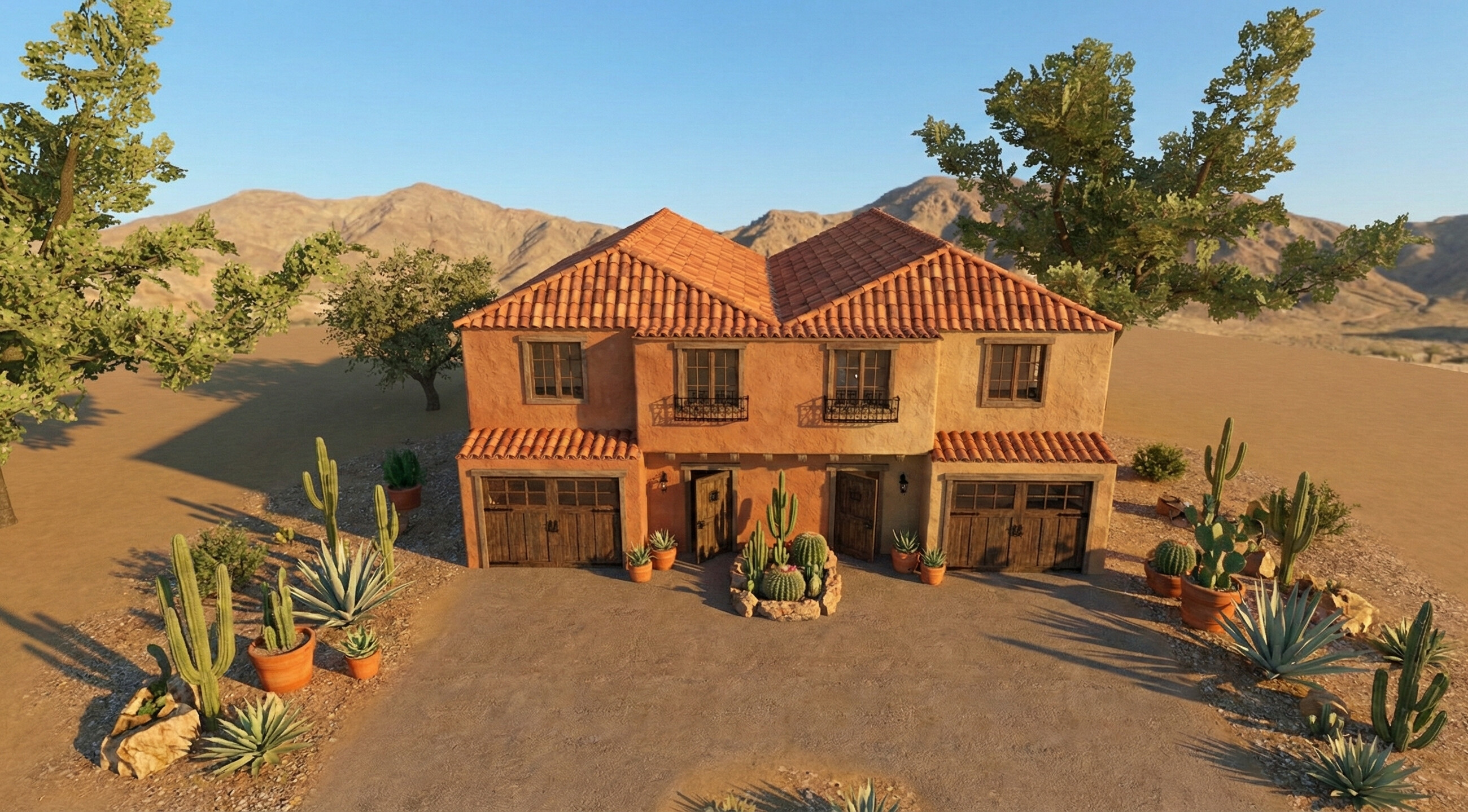 Spacious Modern Duplex House Plan — 6 Bedrooms, 313 m² (3,369 sq ft), 2 Garages house plan