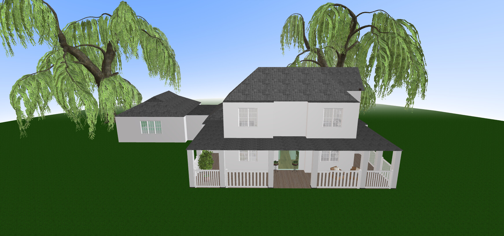Visualization gallery - Spacious Dual-Floor House Plan — 4 Bedrooms, 236 m² (2-Car Garage)
