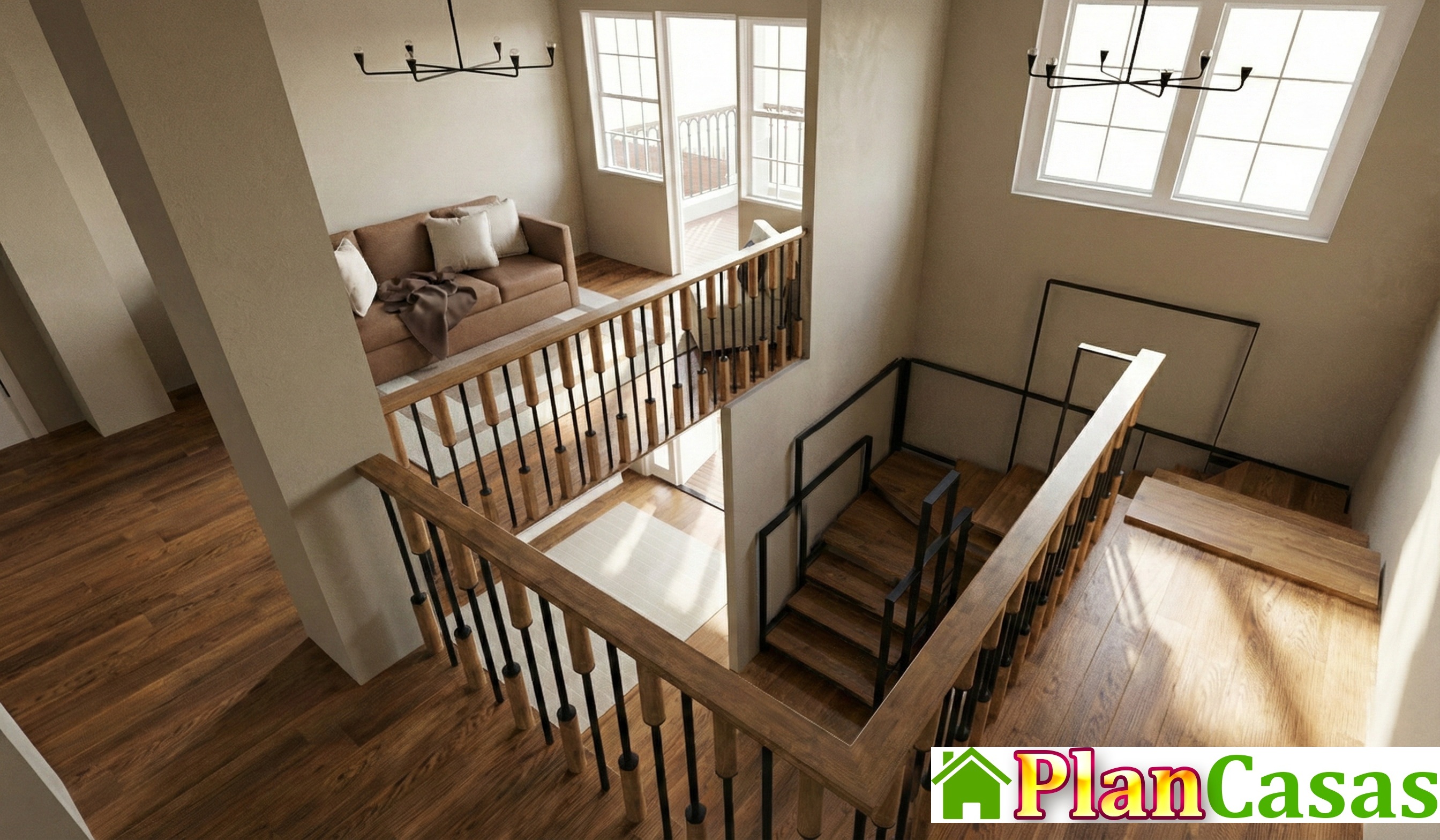 Visualization gallery - Stylish Dual-Level House Plan — 4 Bedrooms, 4.5 Baths, 364 m² (2-Car Garage)