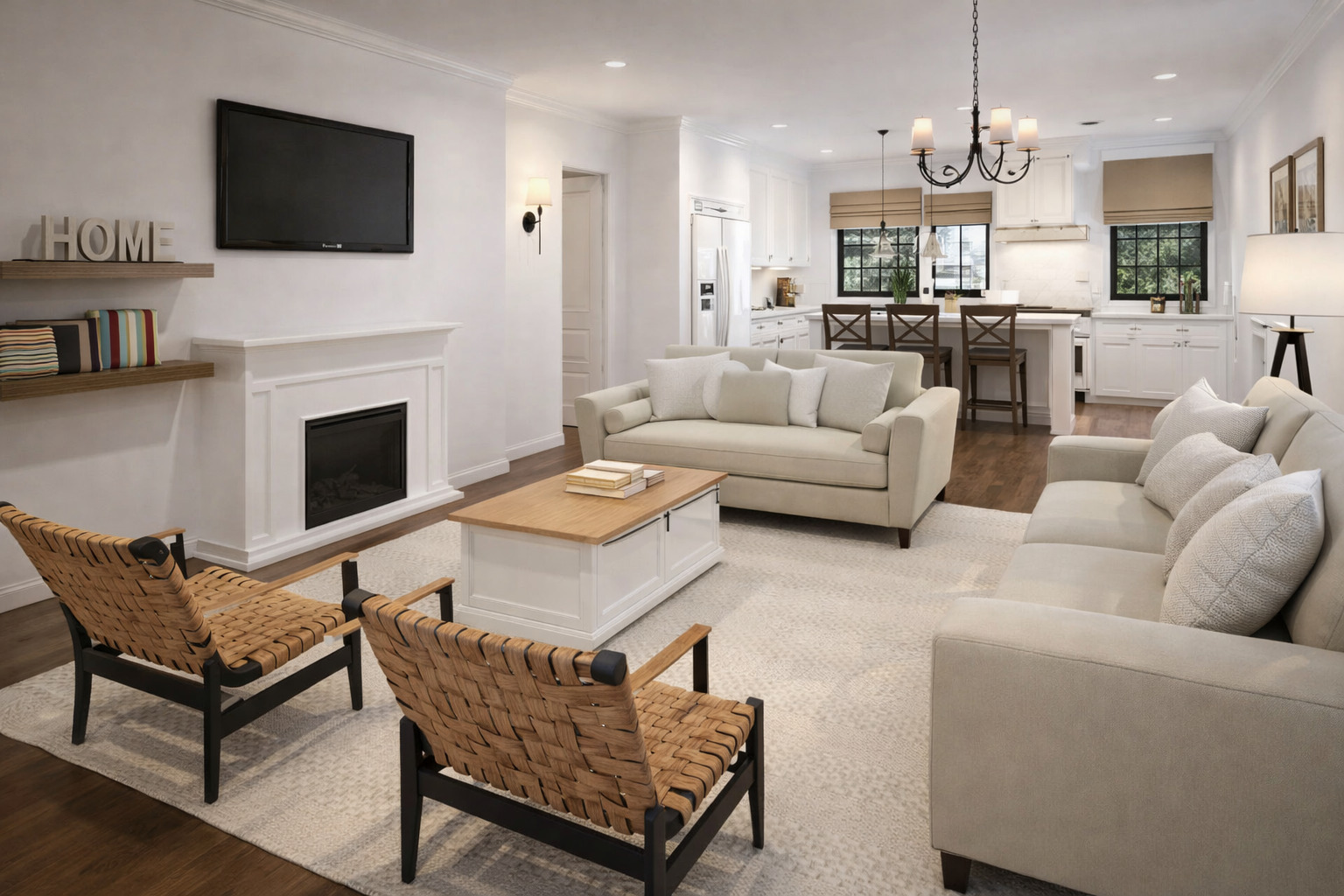 Visualization gallery - Modern 2-Storey House Plan — 4 Bedrooms, 2.5 Baths, ~260 m² (2,800 sq ft), 2-Car Garage