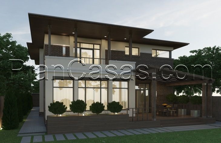 Two storey house house plan