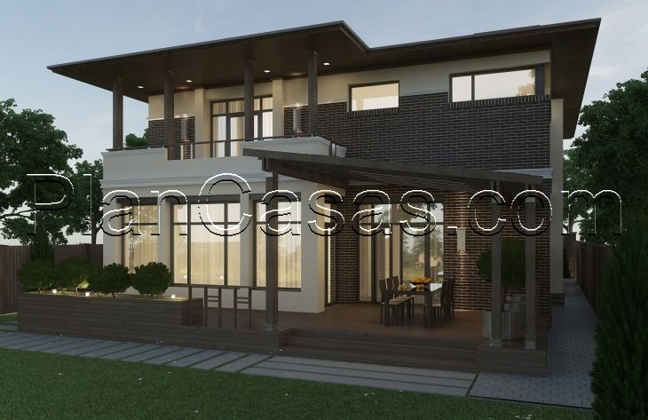 Visualization gallery - Two storey house