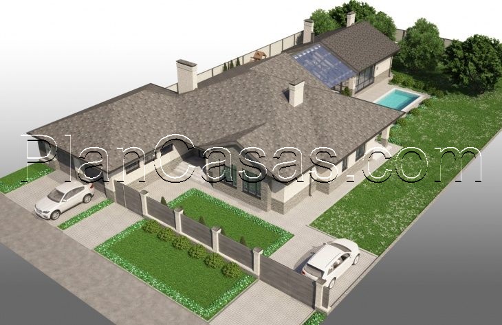 Visualization gallery - One storey house