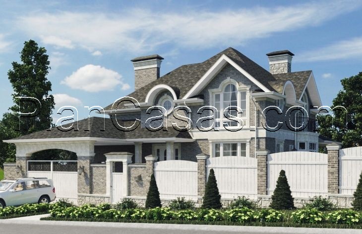 Visualization gallery - Two storey house