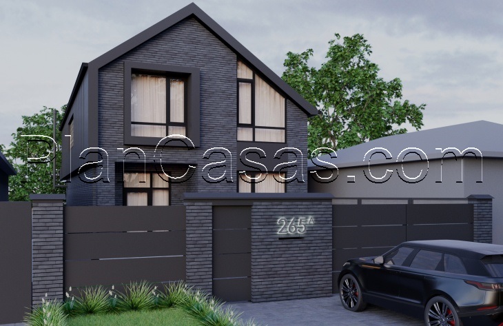 Visualization gallery - Two storey house