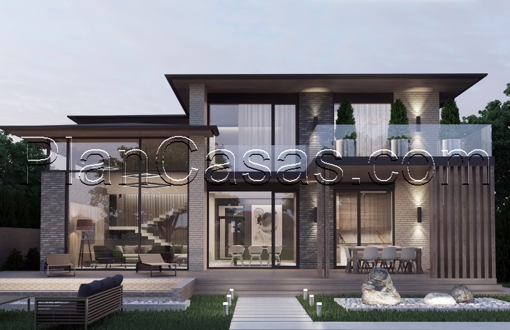 Visualization gallery - Two storey mansion