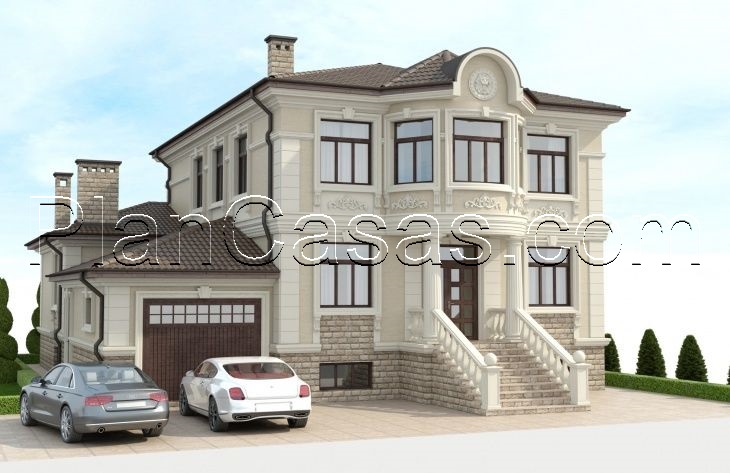 Visualization gallery - Two storey mansion