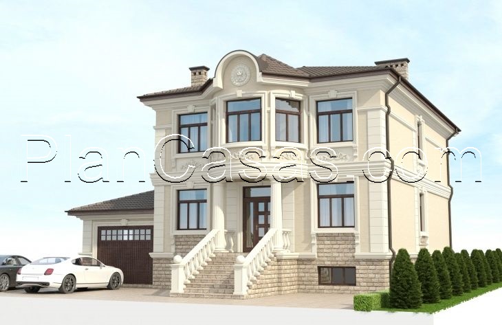 Visualization gallery - Two storey mansion