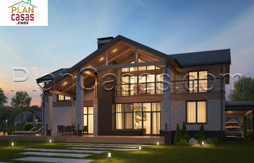 Two storey house house plan