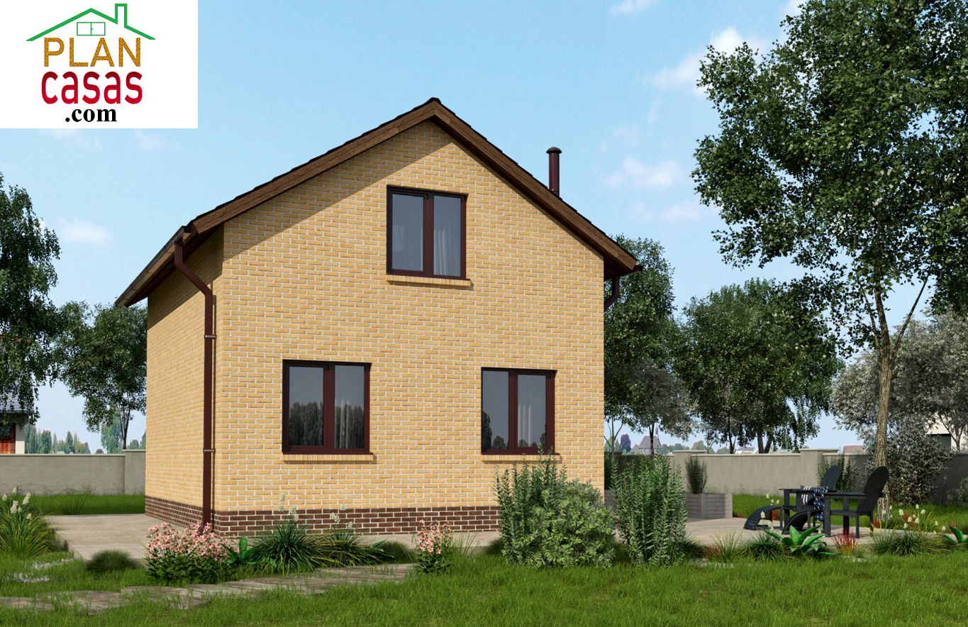 Simple 2 storey house house plan