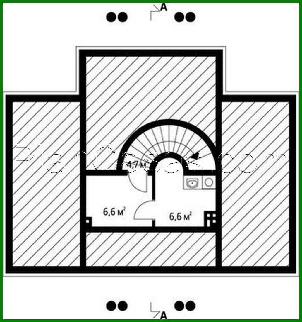Visualization gallery - Classic style mansion with columns