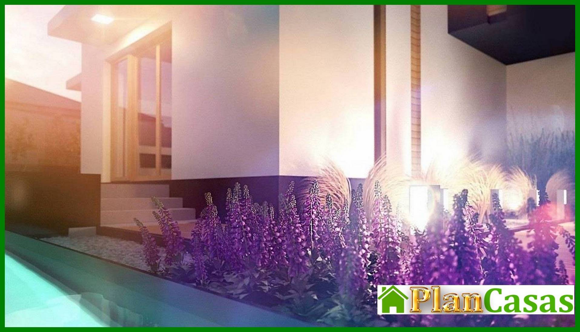 Visualization gallery - Project of a modern mansion with two kitchens