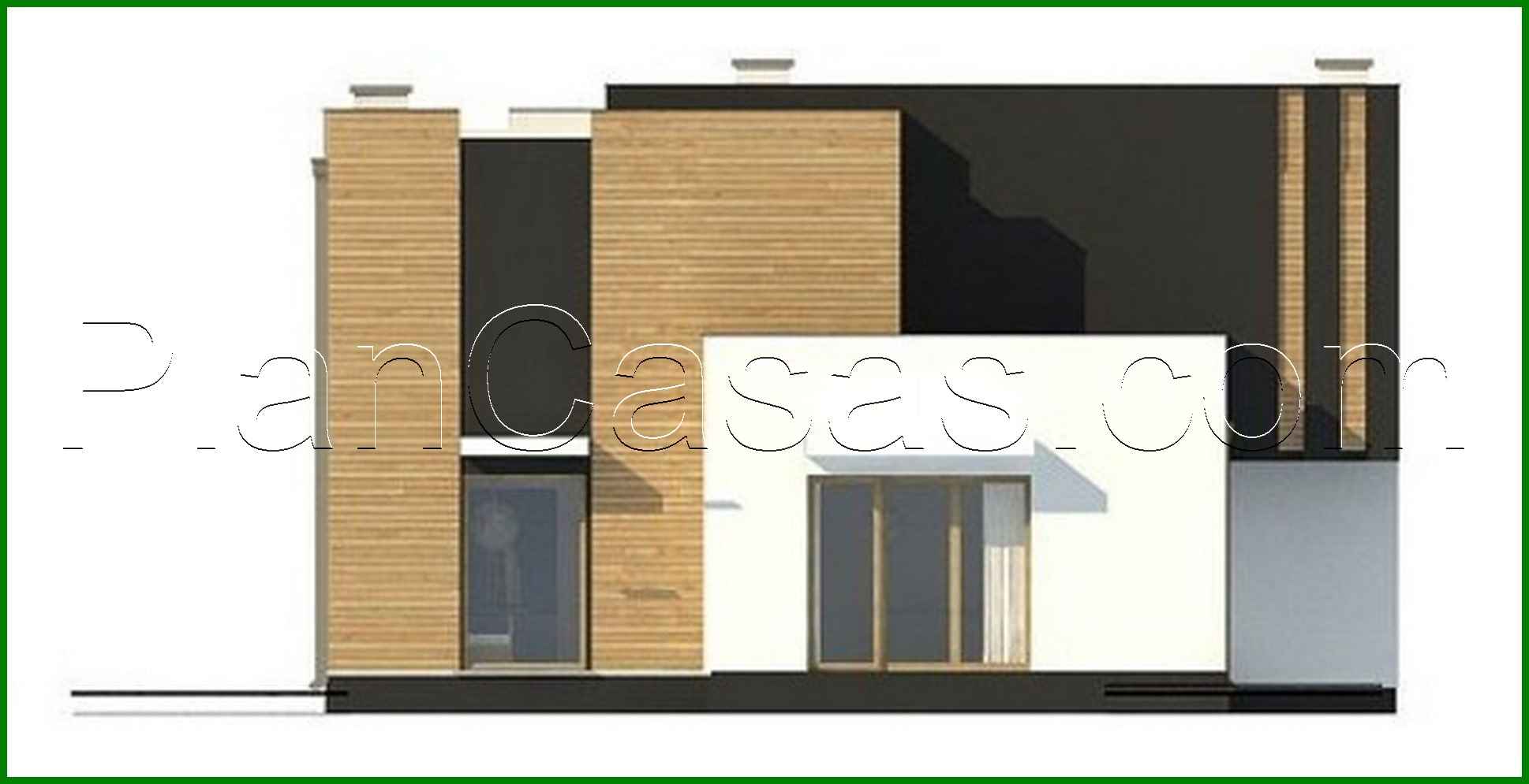 Visualization gallery - Project of a modern mansion with two kitchens