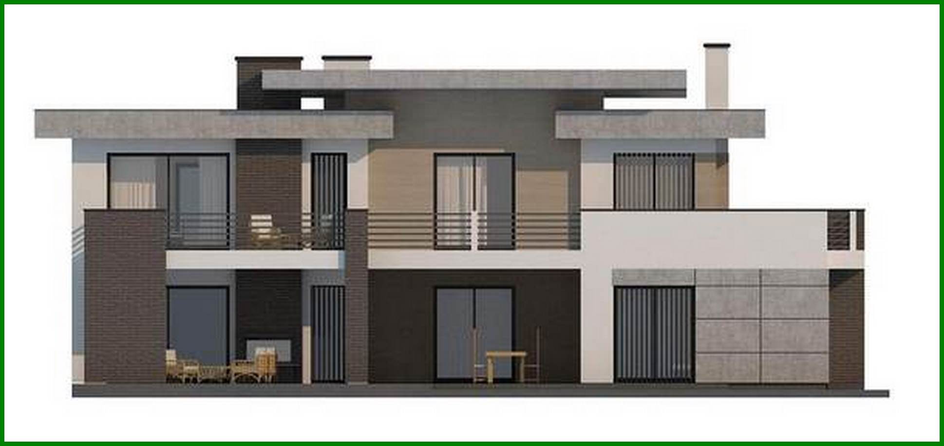 Visualization gallery - Modern beautiful mansion