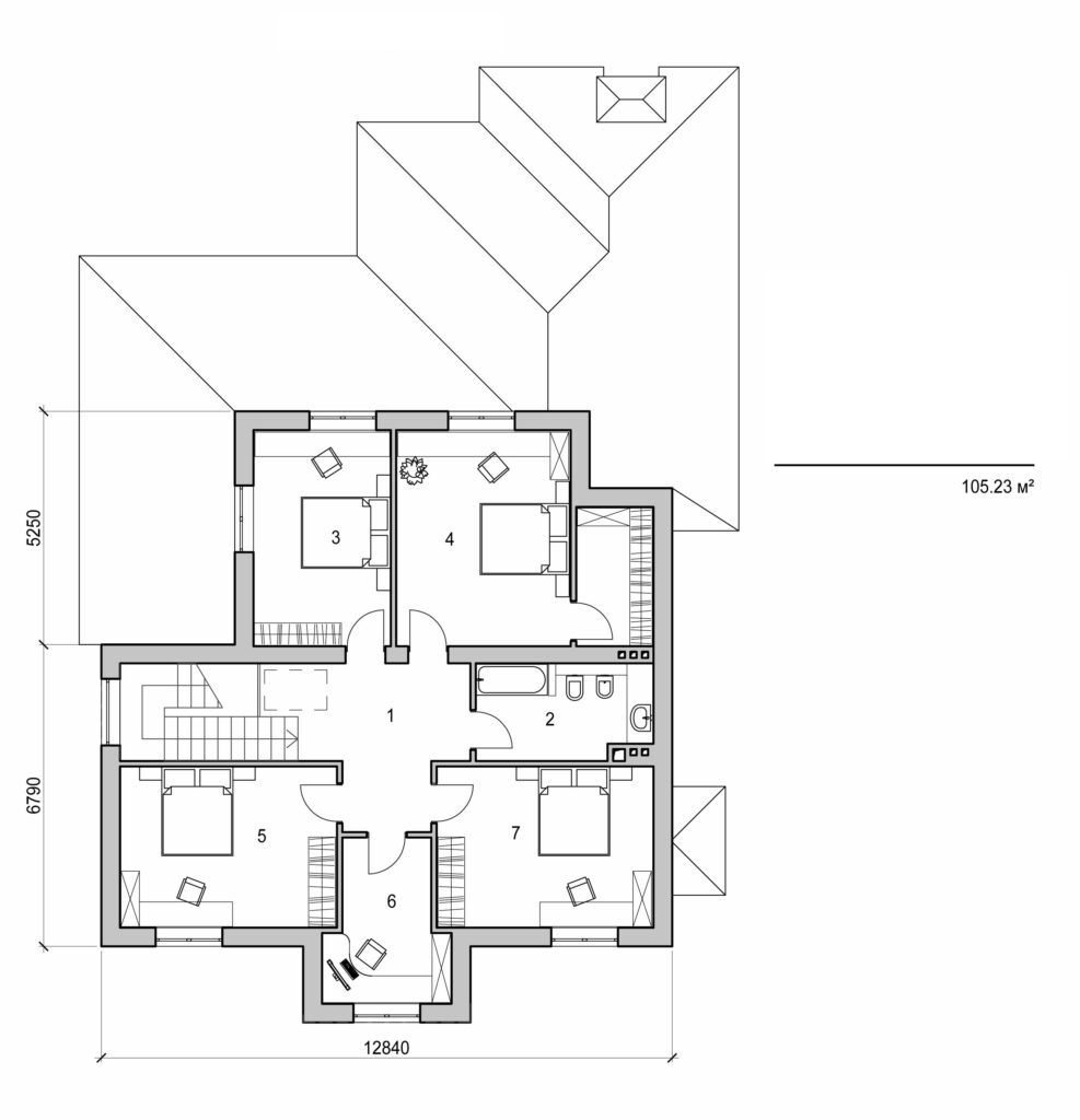 Visualization gallery - Two storey house