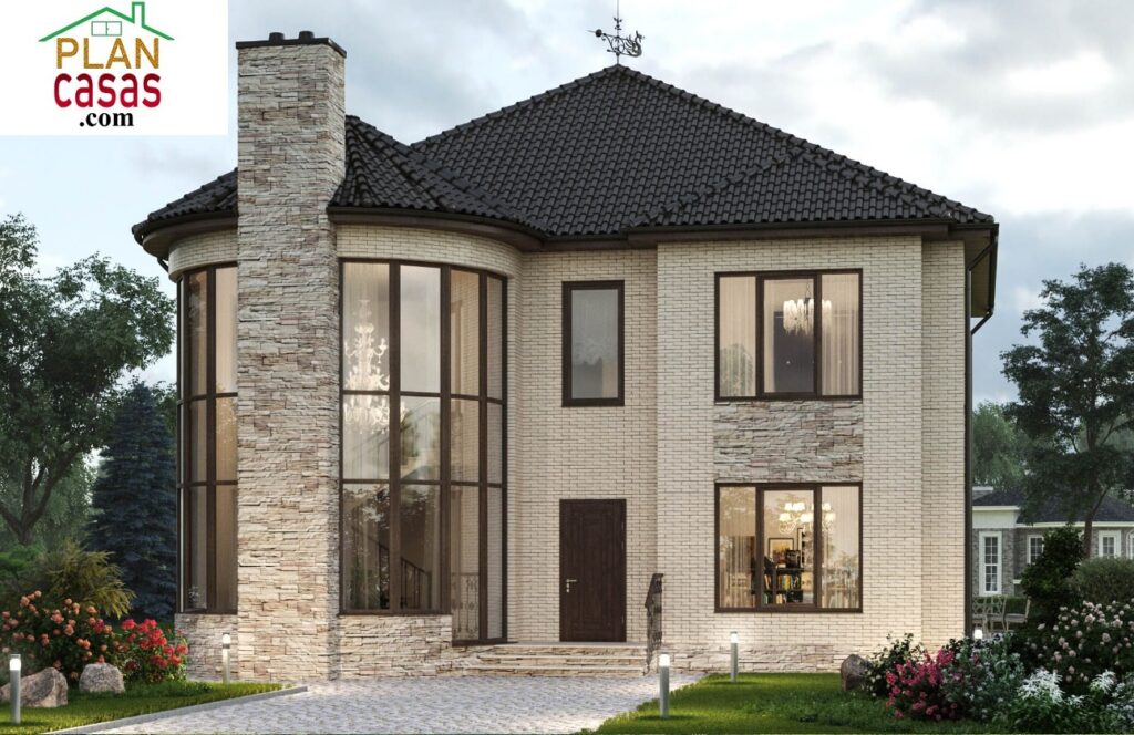 Two storey house house plan