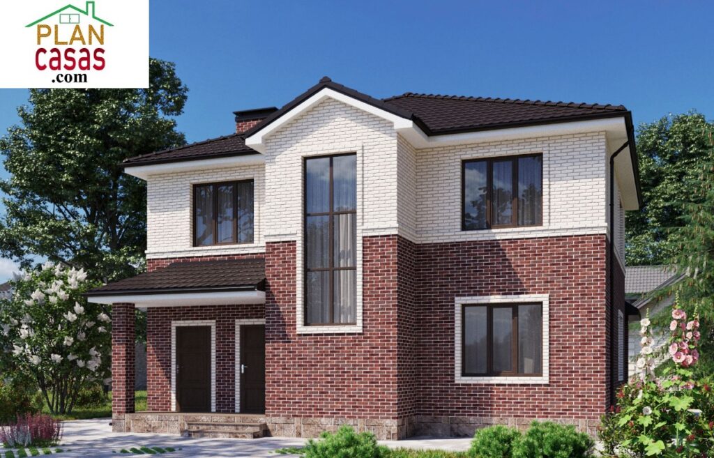 Two storey house house plan