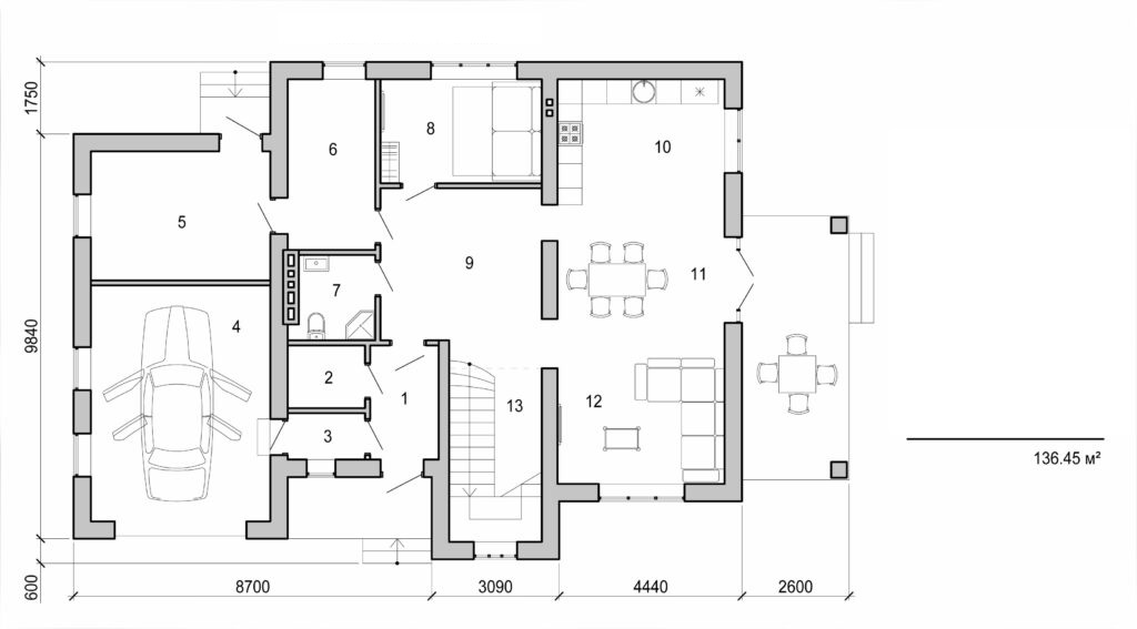 Visualization gallery - Two storey house