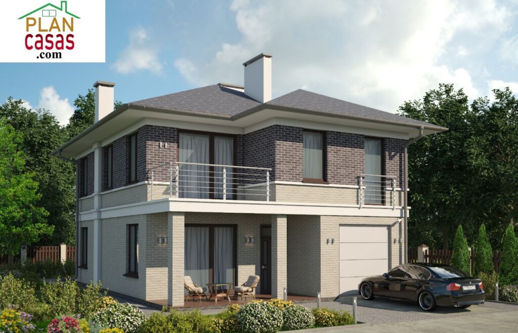 Two storey house house plan