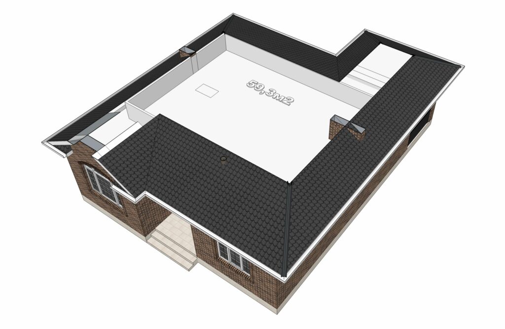 Visualization gallery - One storey house