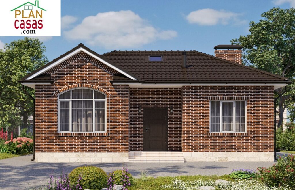 One storey house house plan