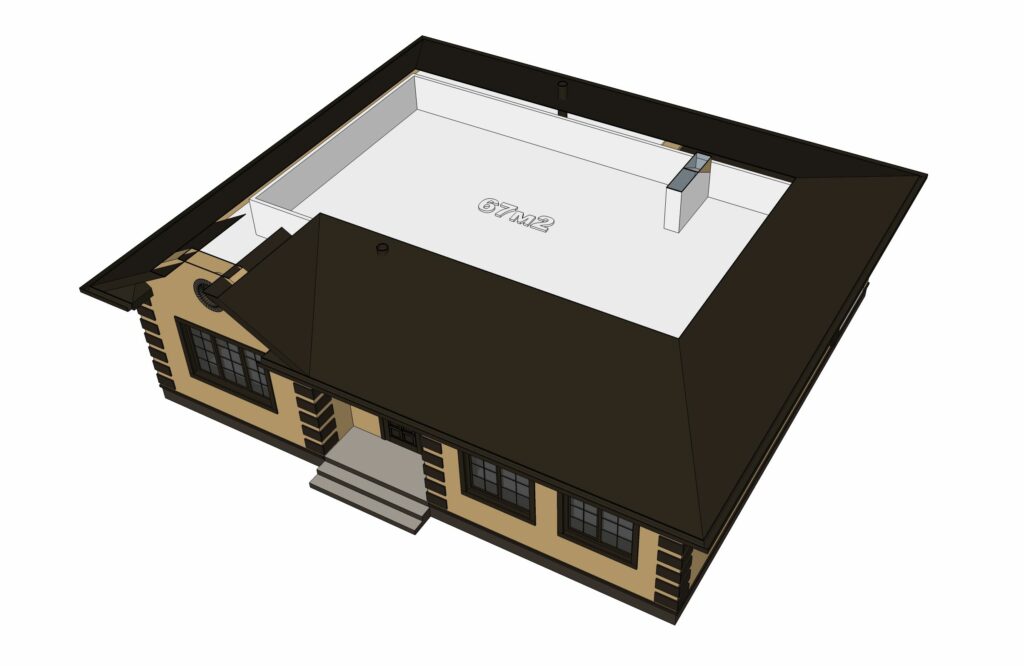 Visualization gallery - One storey house