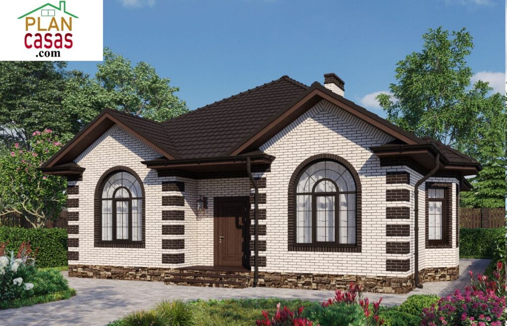 One storey house house plan