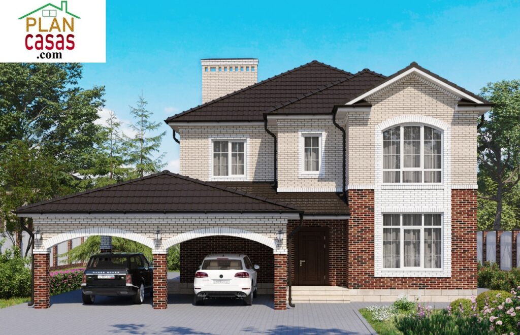 Two storey cottage house plan