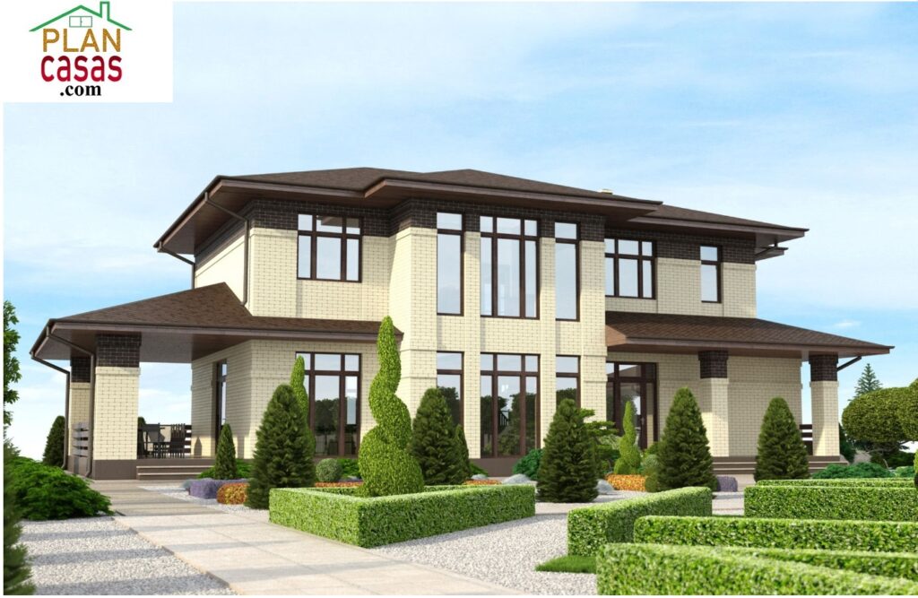 Two storey cottage house plan