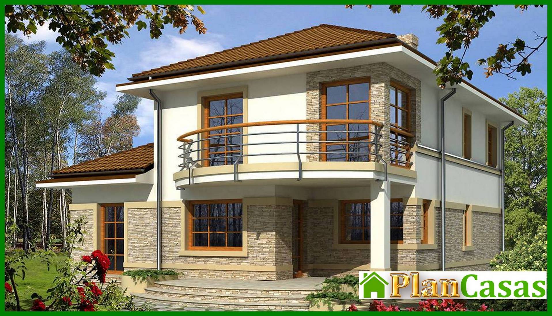 Visualization gallery - A project of a beautiful country estate for a rural area