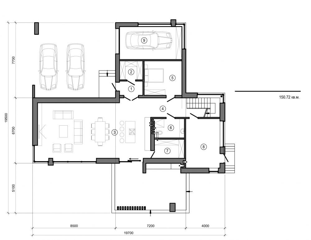 Visualization gallery - Two storey cottage