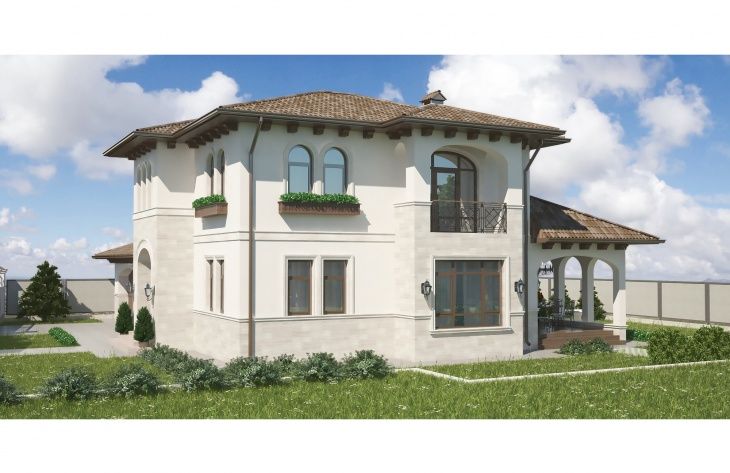 Visualization gallery - Two storey cottage