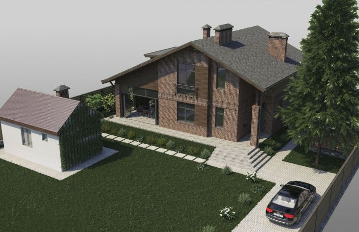 Visualization gallery - Two storey house