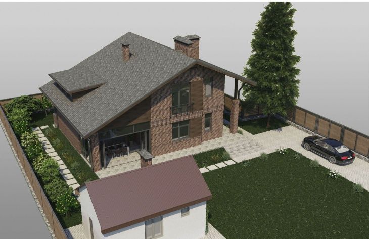 Visualization gallery - Two storey house