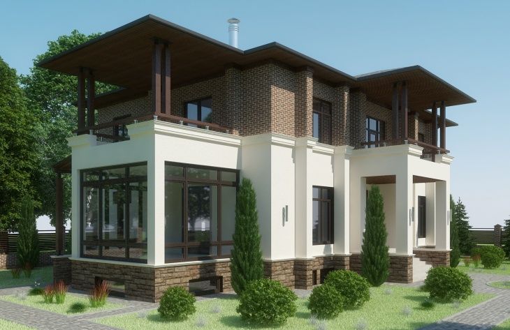 Visualization gallery - Two storey house