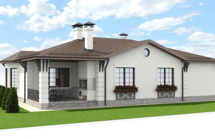 Visualization gallery - One storey house