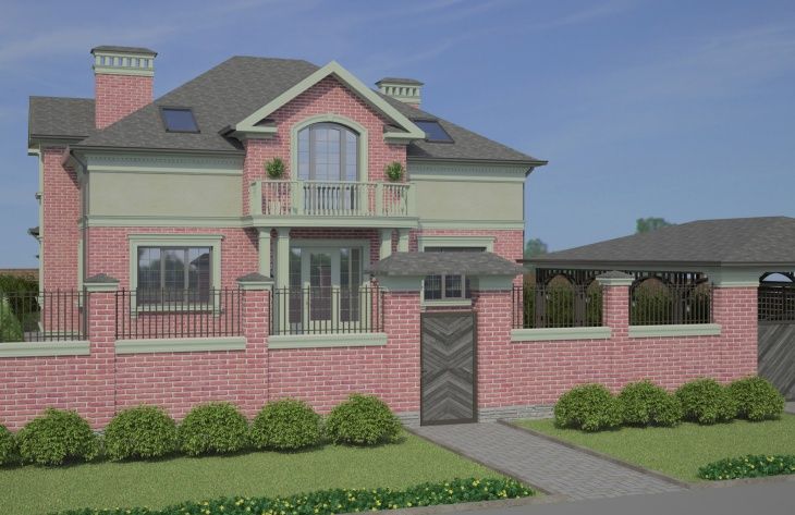 Visualization gallery - Two storey house