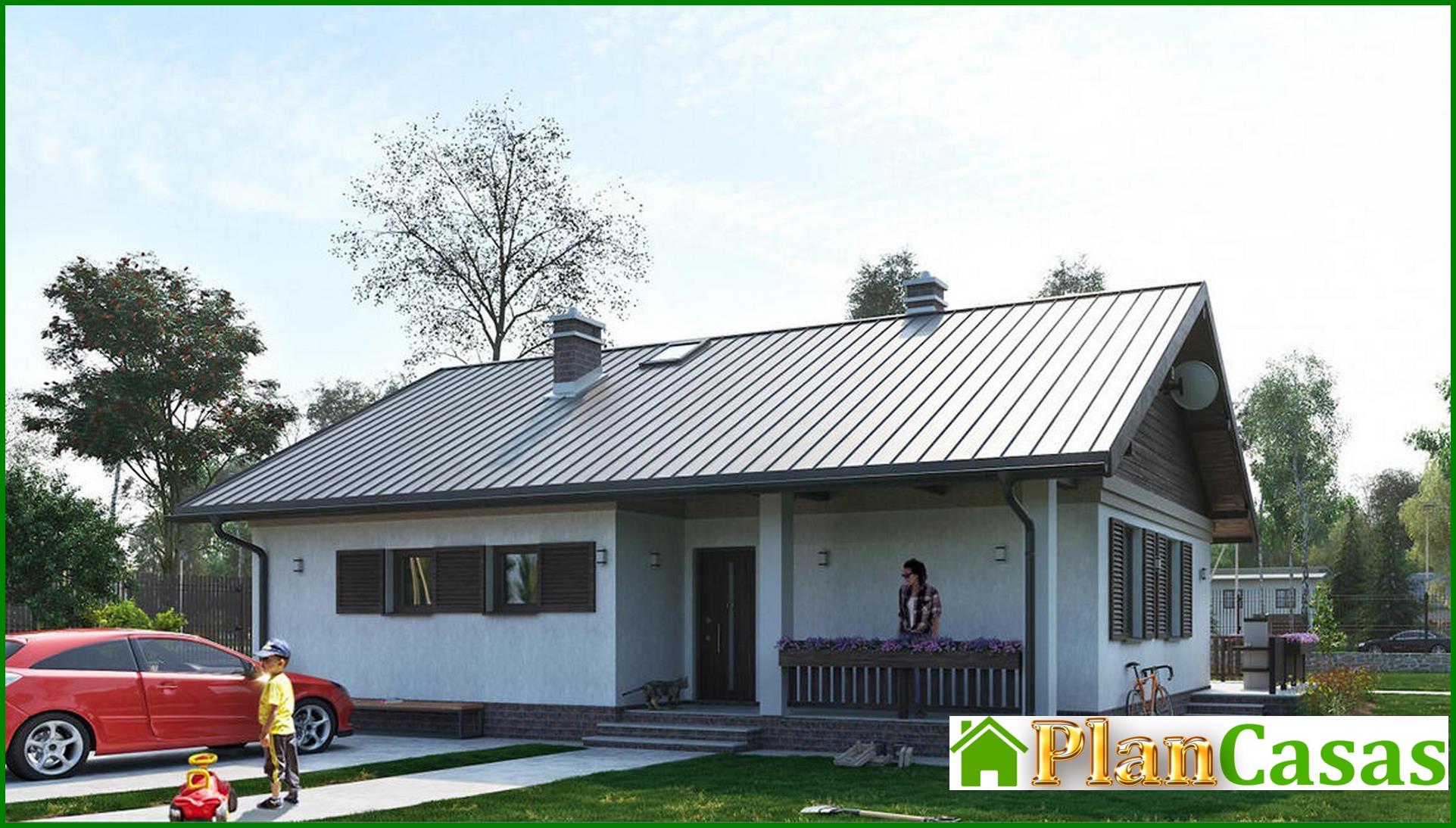 Visualization gallery - The project of a European cottage with shutters