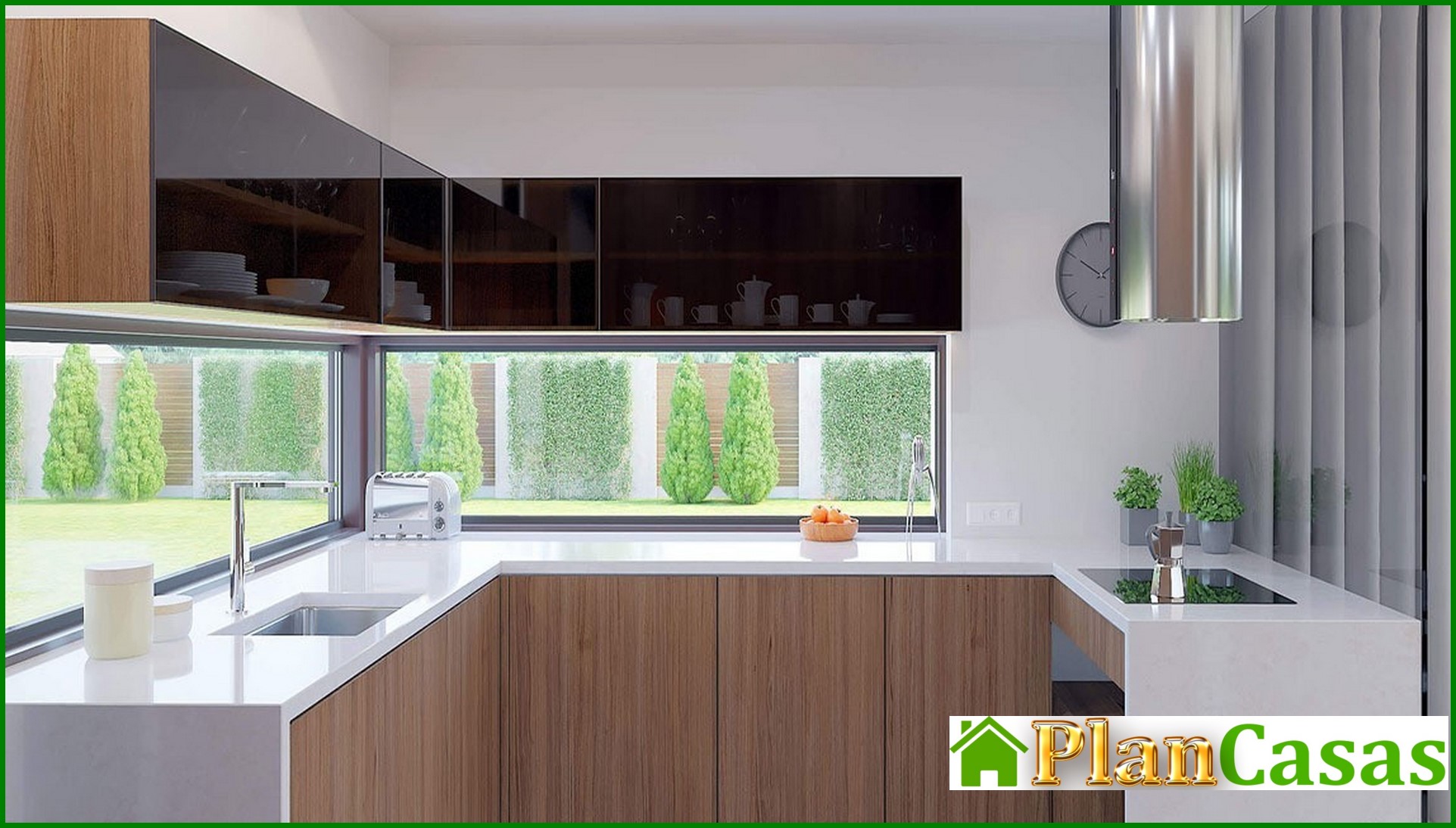 Visualization gallery - Two-story residential building with spacious verandas