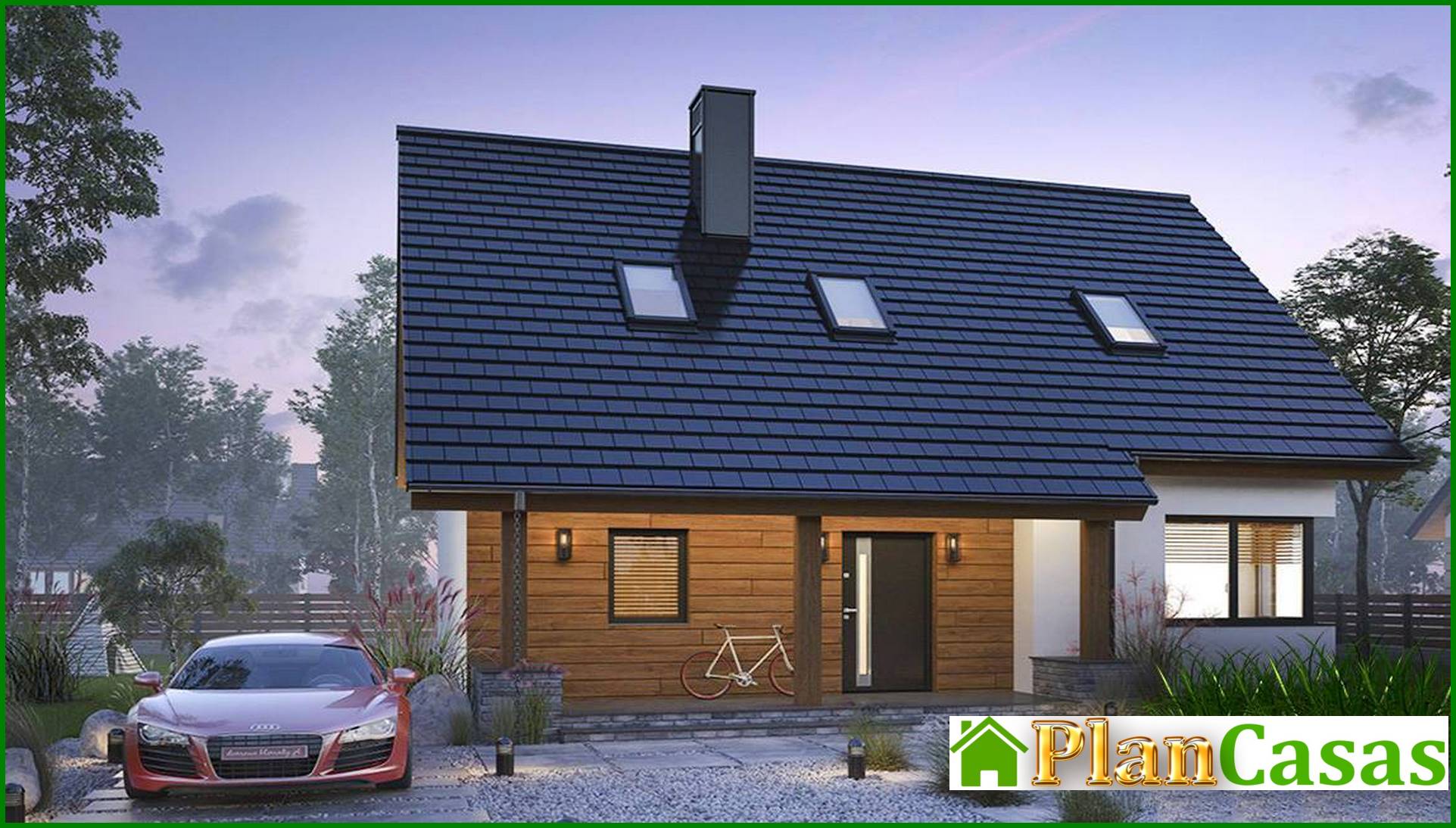 Visualization gallery - Five bedroom modern home