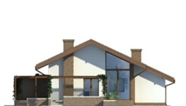 Visualization gallery - Beautiful two-story house with a chic living room