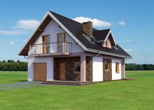 Visualization gallery - Beautiful country house with two floors and five rooms