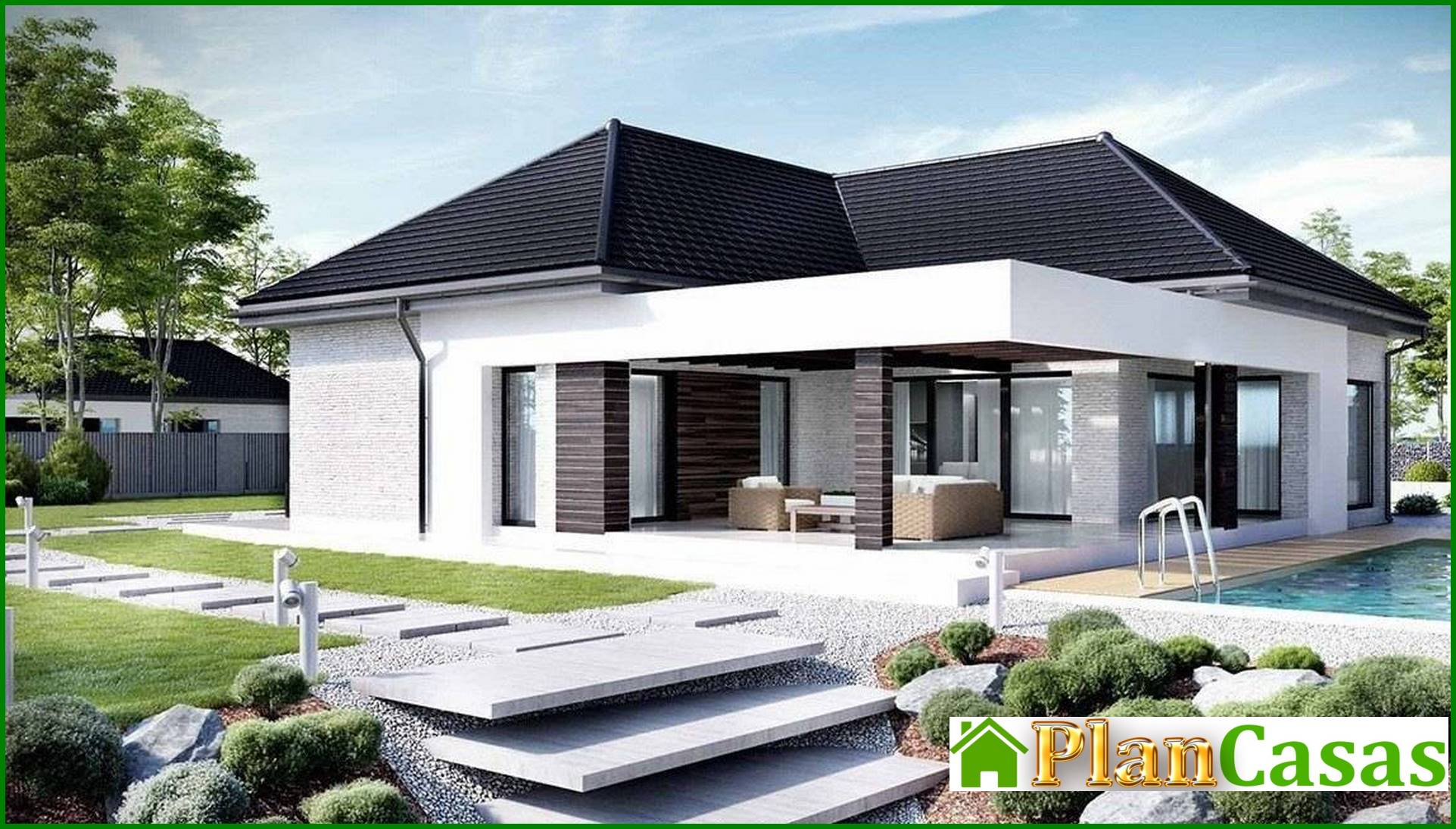 Visualization gallery - Modern residential building with a stylish look