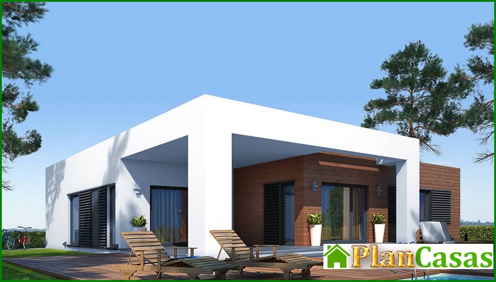 Visualization gallery - Minimalism modern house