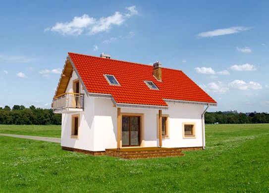 Visualization gallery - Lovely house with balconies