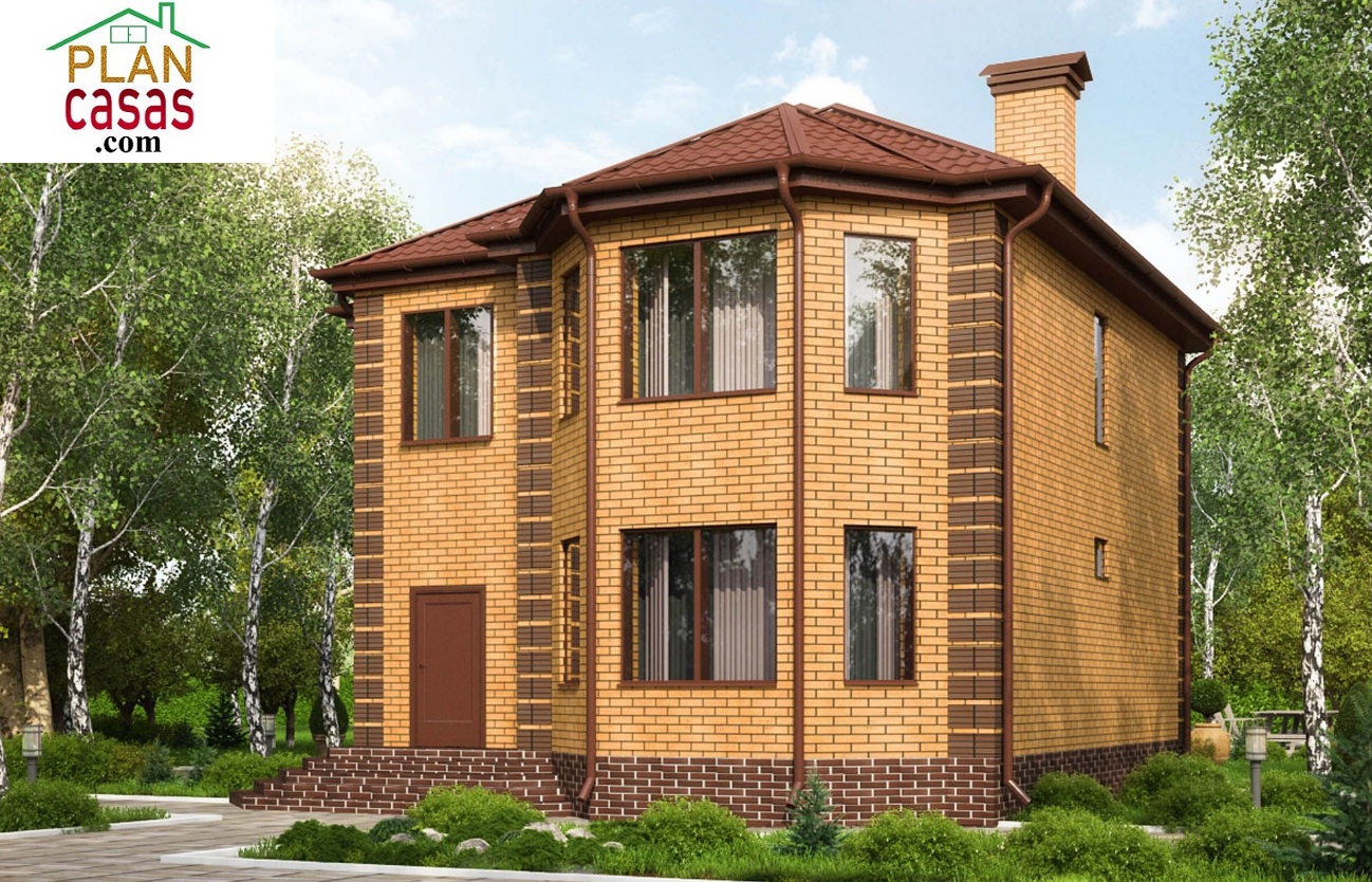 Two storey cottage house plan