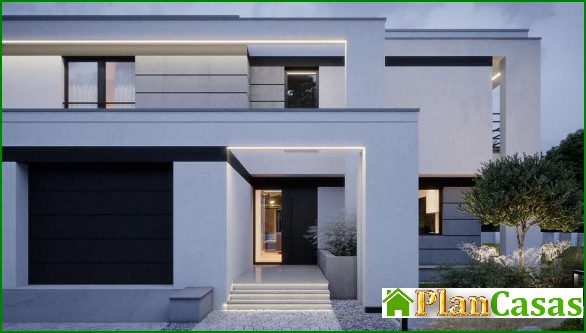 Visualization gallery - Design of a modern stylish house