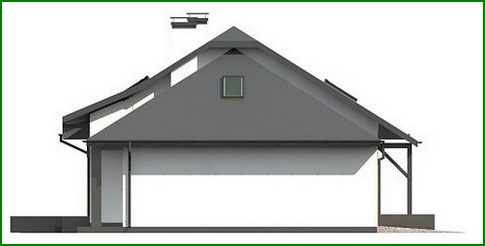 Visualization gallery - House project with attic and garage