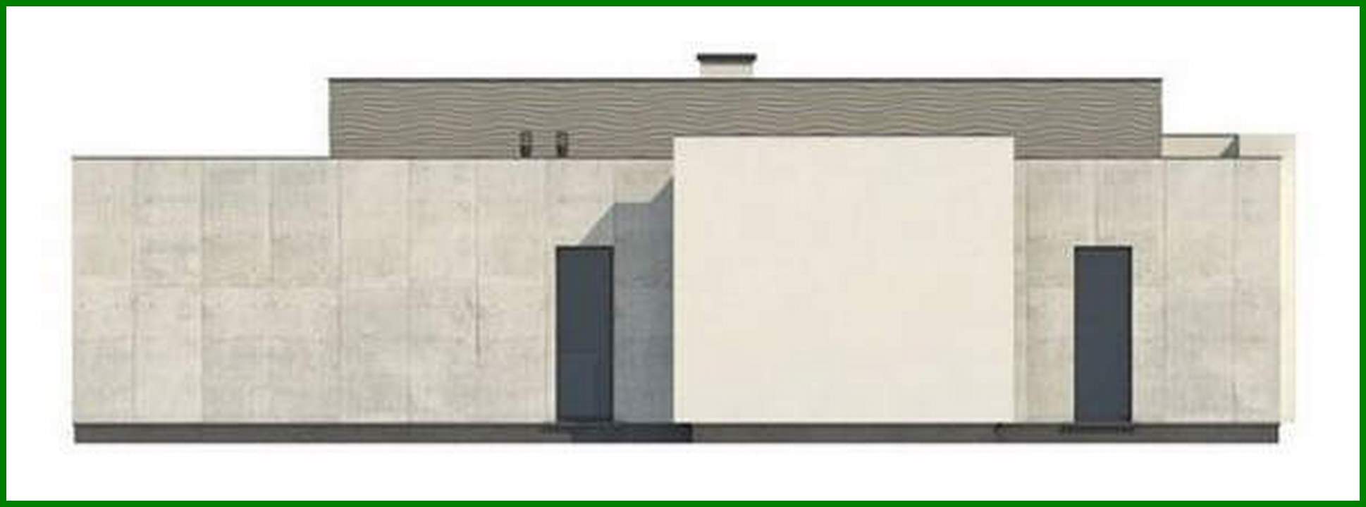 Visualization gallery - Original one-story high-tech house