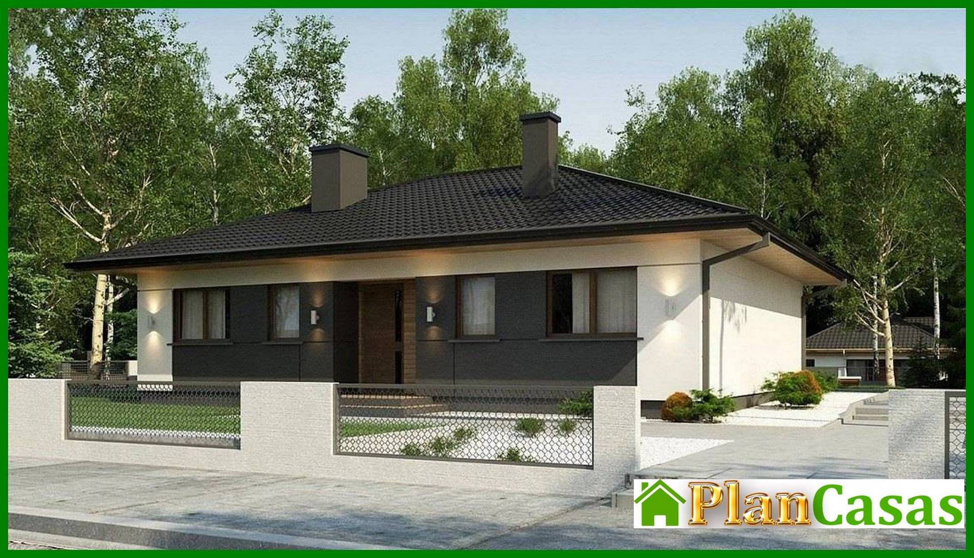 Visualization gallery - One story house